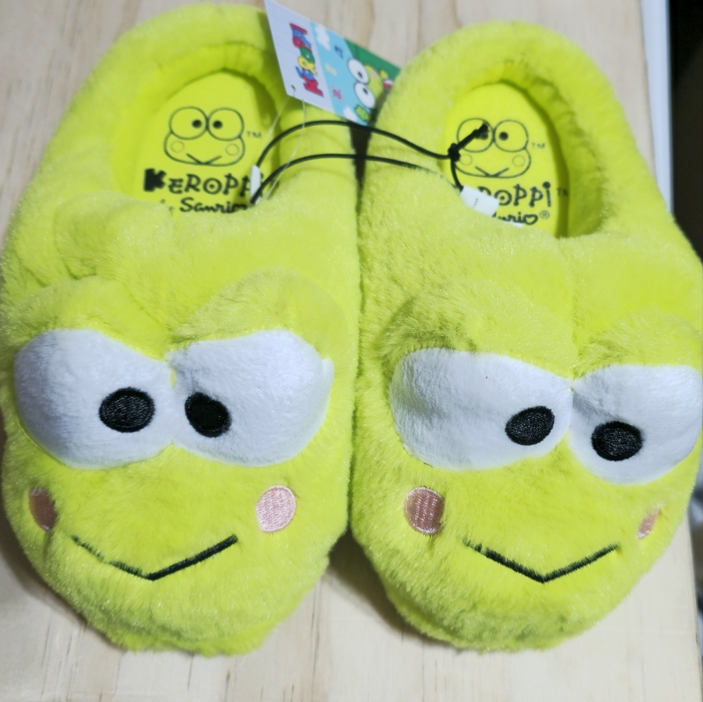 Sanrio Keroppi Women's and kids size Slippers